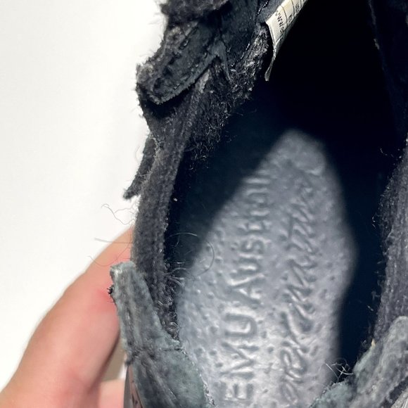 EMU‎ Australia Pioneer Teens Ankle Chelsea Boots Black Size K3 - Picture 10 of 13